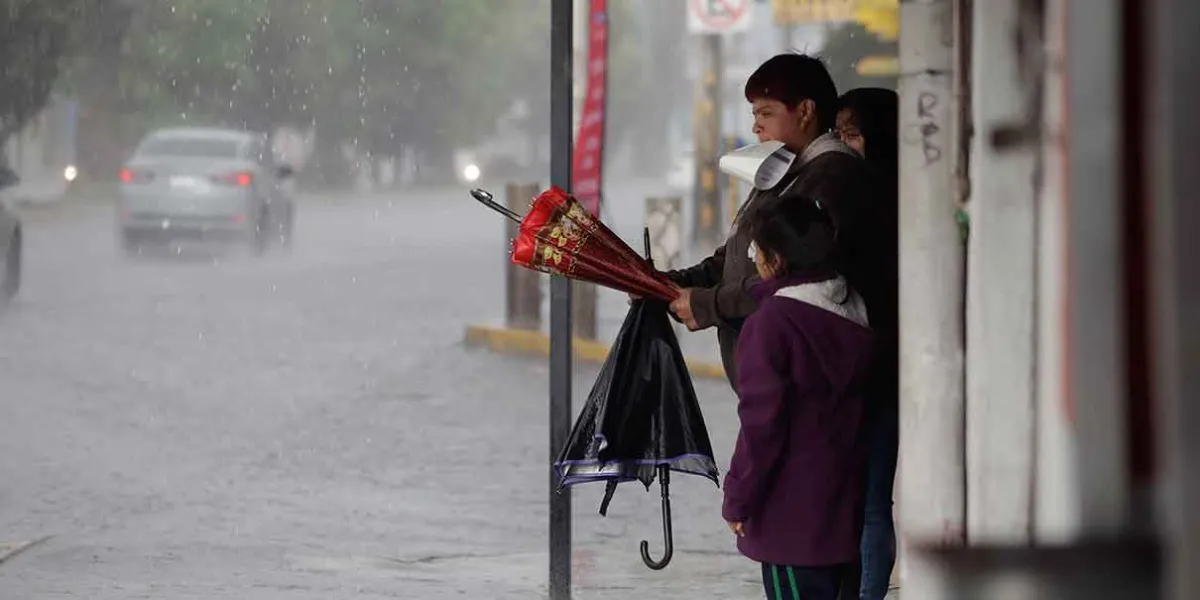 Puebla: se esperan lluvias, tormentas eléctricas y alto nivel de radiación UV este día