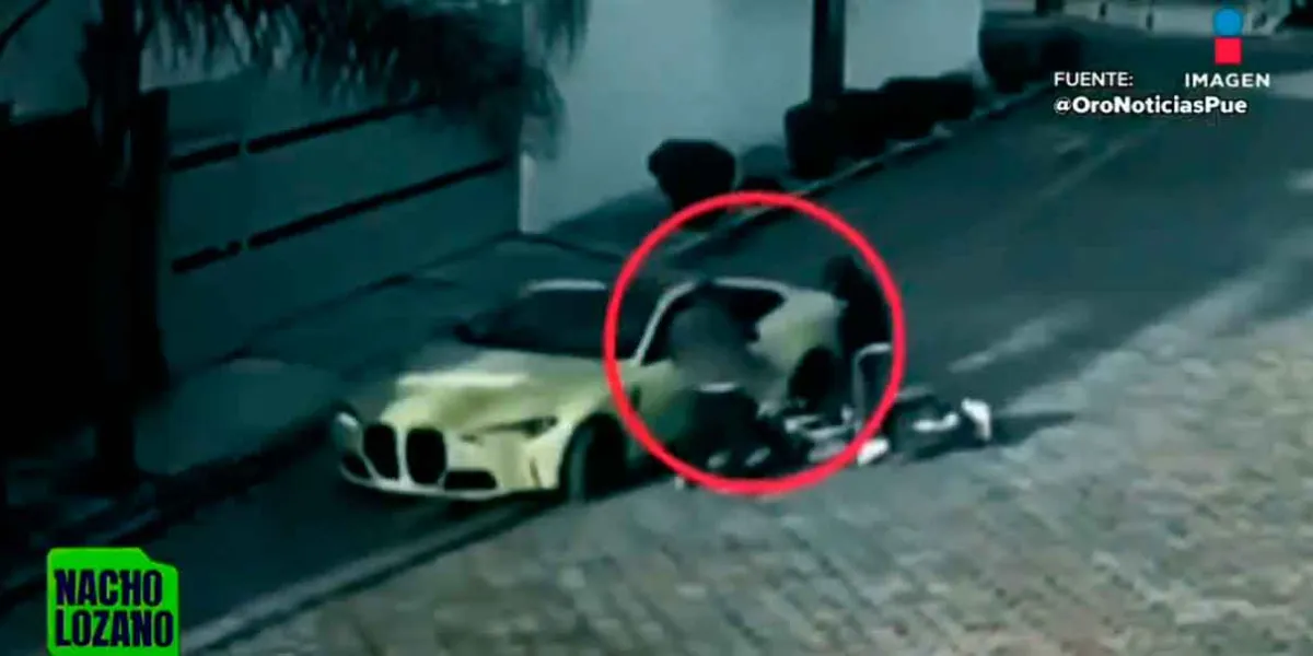 Conductor de BMW evade asalto en Calzada Zavaleta, Puebla; video se vuelve viral