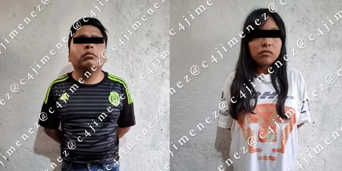 Pareja detenida tras abandonar a bebé de 4 meses en Tacubaya