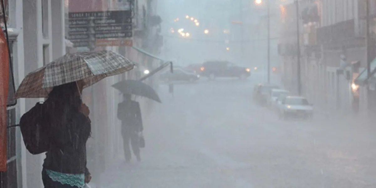 Tormentas fuertes y temperaturas extremas ponen en riesgo a Puebla este miércoles