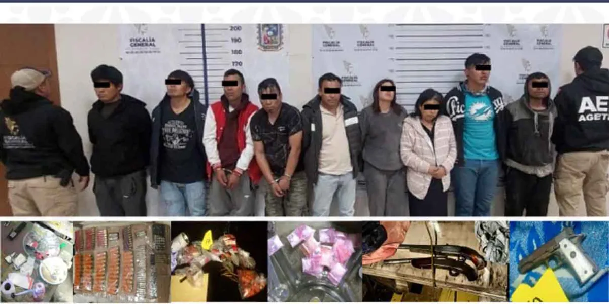 Fiscalía de Puebla refuerza seguridad: operativo antidrogas, sentencia por secuestro y vinculación por homicidio
