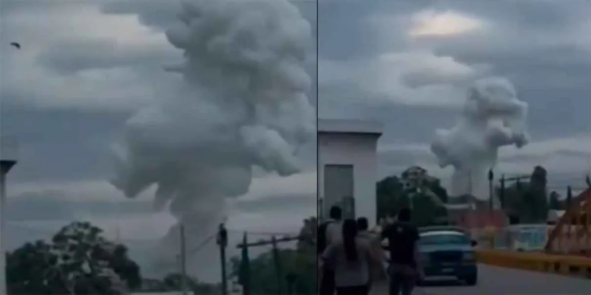 Alerta en Tepeaca por explosión en San Nicolás Zoyapetlayoca