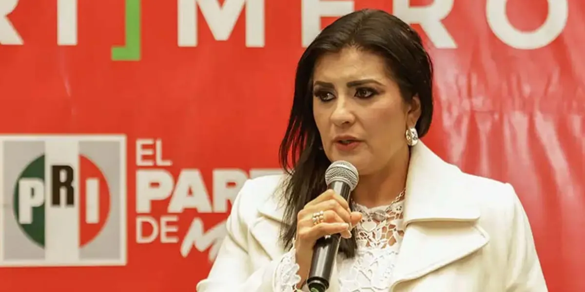 Delfina Pozos calificó de mentiras la desbandada en el PRI