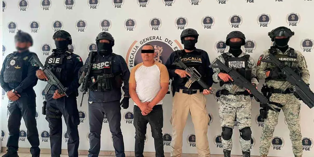 Detienen a “El Silencio”, generador de violencia en Guanajuato y Michoacán