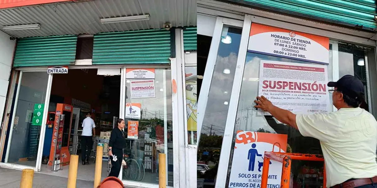 Cierran temporalmente La Gran Bodega en Cuautlancingo tras operativo de Profeco
