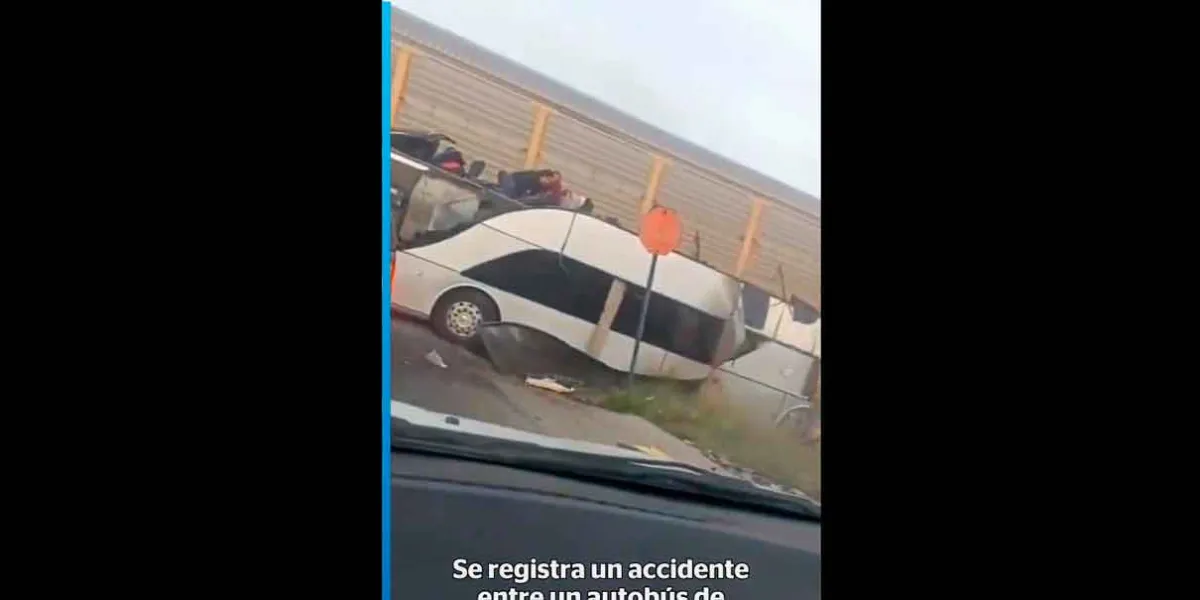 IMÁGENES SENSIBLES. Autobús es arrollado por tren; al menos nueve muertos y 40 heridos