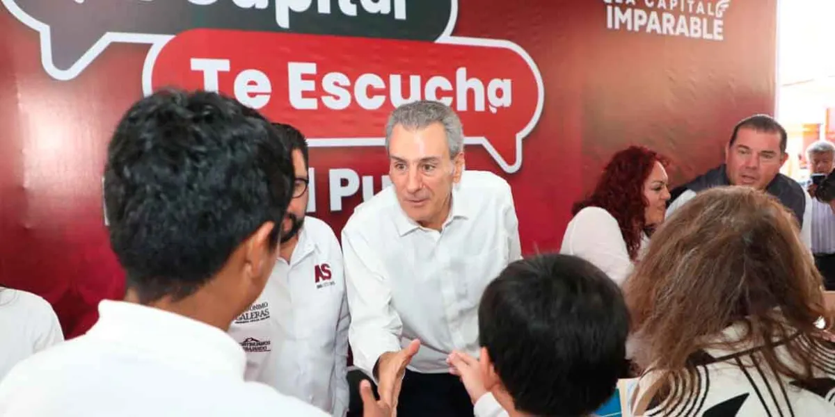Lleva Pepe Chedraui “La Capital Te Escucha” a San Jerónimo Caleras