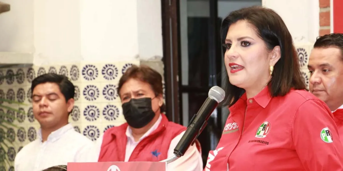 Los golpes de Morena y emecistas hacen más fuerte al PRI: Delfina Pozos