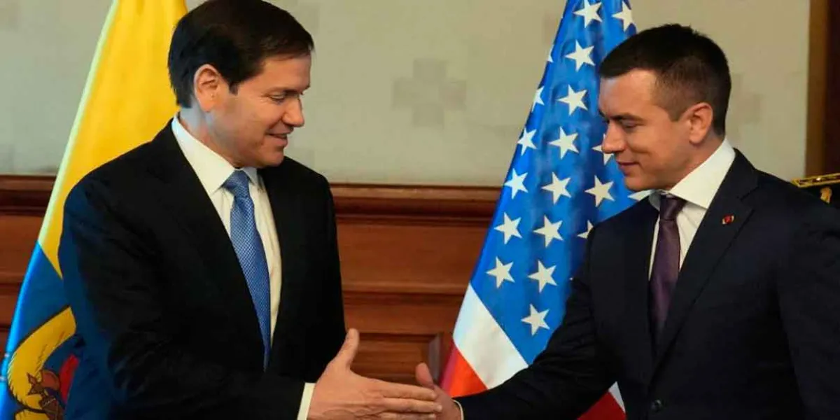 Marco Rubio acusa a Nicolás Maduro de narcotráfico y abre la puerta a una base militar de EE.UU. en Ecuador