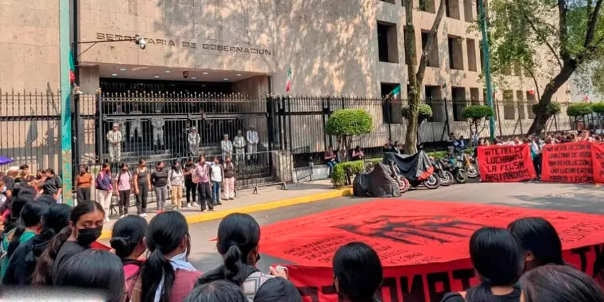 Las normalistas  siguen en lucha