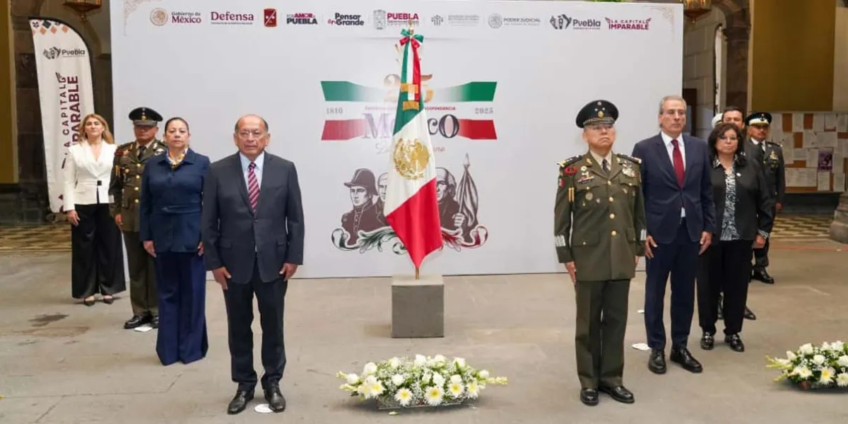 Puebla arrancó los festejos por el 215 Aniversario de la Independencia de México