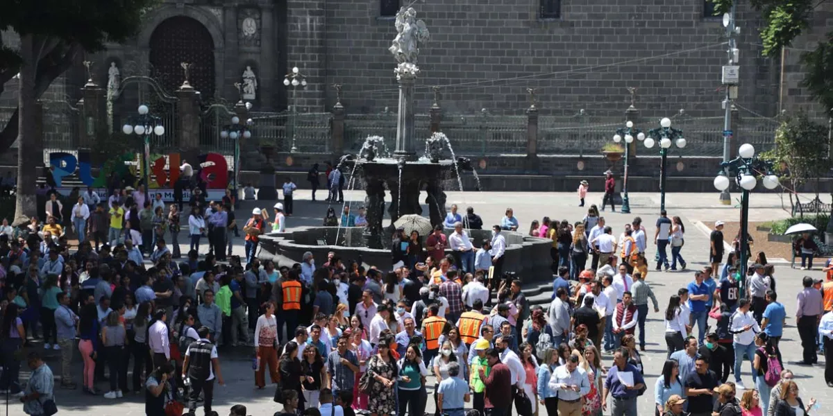 Simulacro Nacional en Puebla: sector empresarial se suma al ejercicio de sismo 8.1