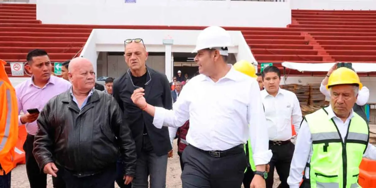 Supervisa Alejandro Armenta construcción de la Universidad del Deporte 
