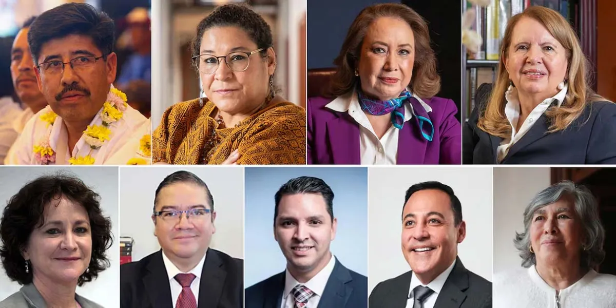 Suprema Corte de Justicia 2025: Mandatos escalonados y ministros electos