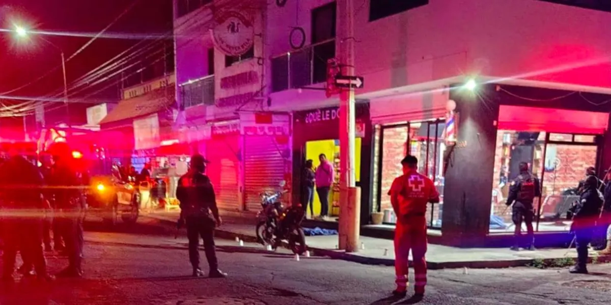 Violento ataque en barbería de Tehuacán deja un muerto