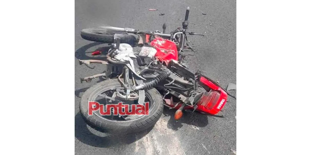 Accidente en autopista México-Puebla deja un motociclista sin vida en Texmelucan