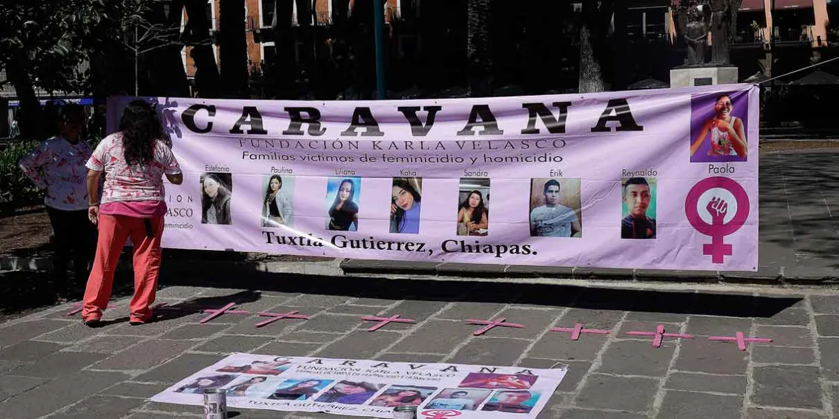 17 feminicidios en Puebla durante ocho meses, según datos federales