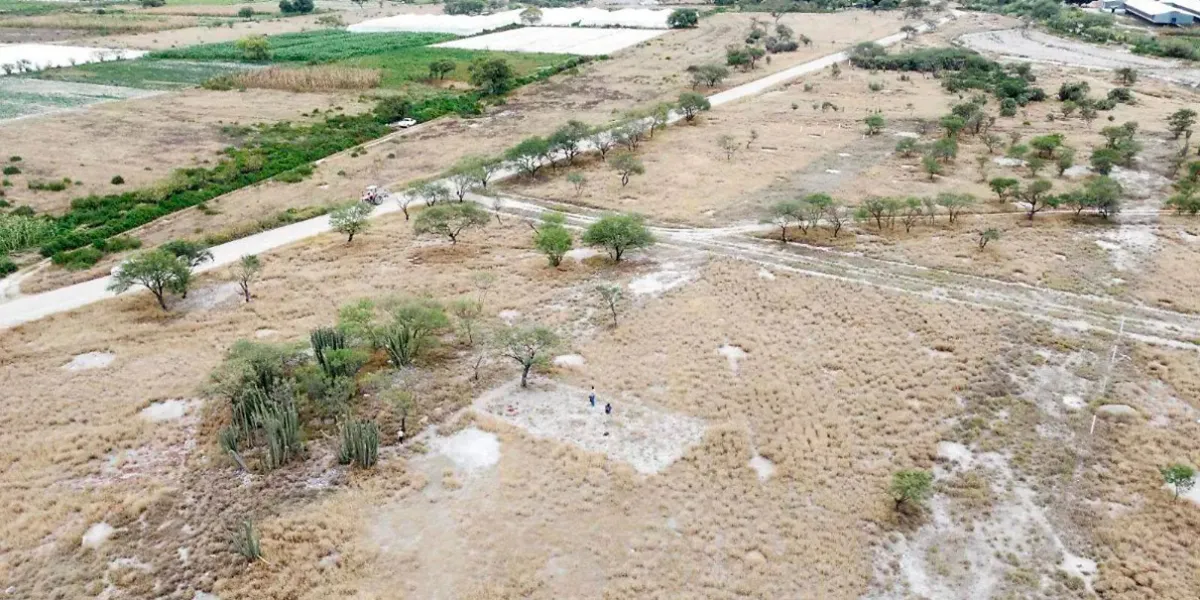 Frenan lotificación de zona arqueológica