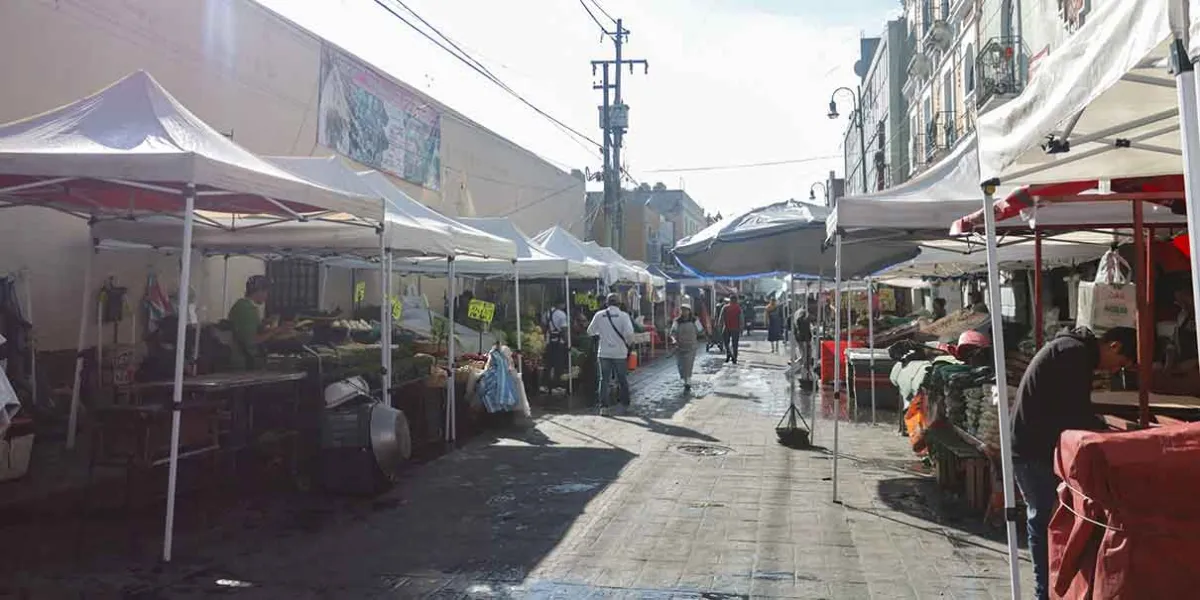 Comerciantes del Mercado 5 de Mayo reclaman seguridad y rechazan estigmatización de ambulantes