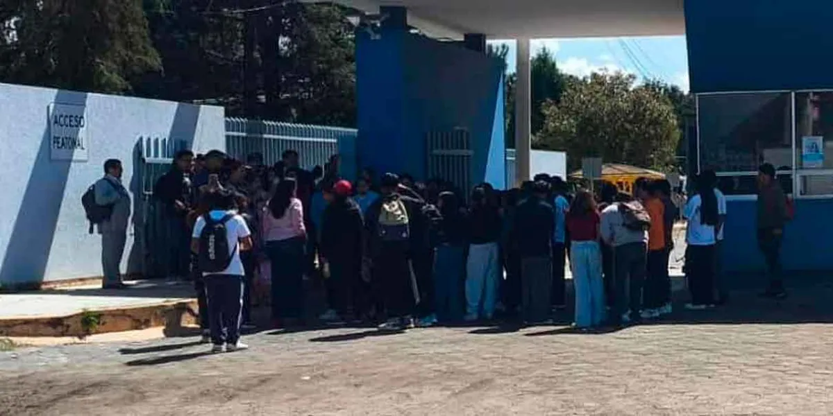 Estudiantes del Tecnológico Nacional de México en Texmelucan anunciaron toma de instalaciones