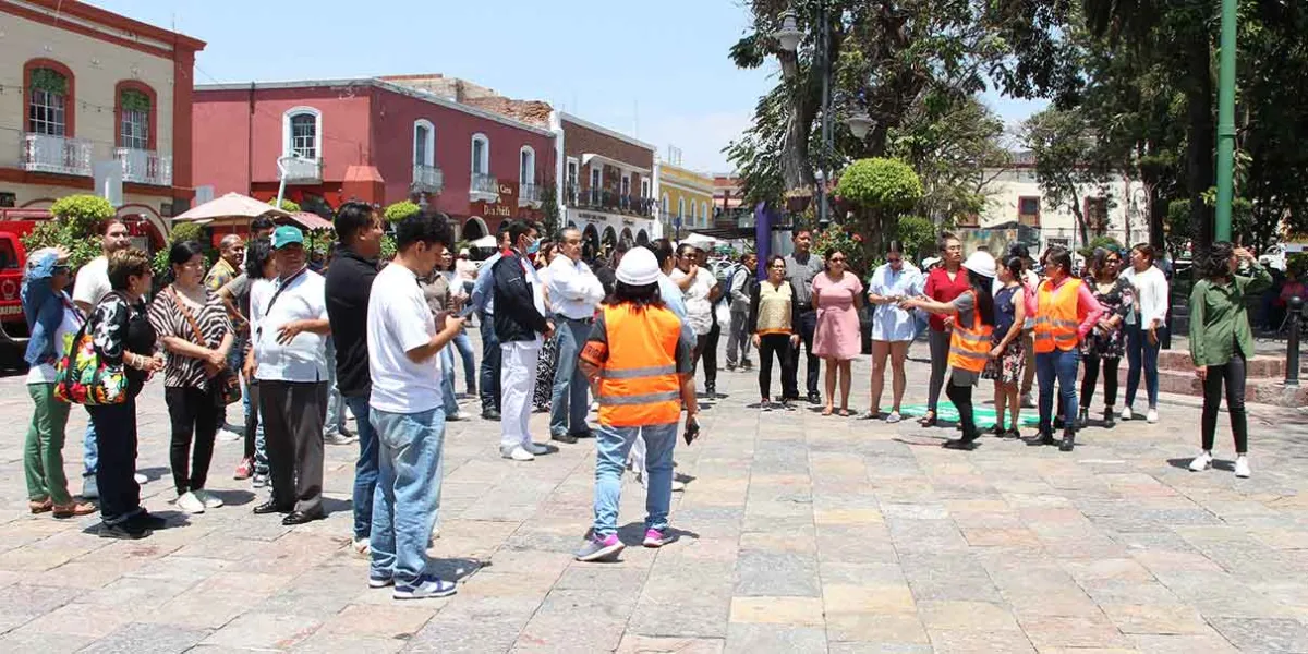 Simulacro Nacional 19S: Puebla se suma con más de 15 mil inmuebles