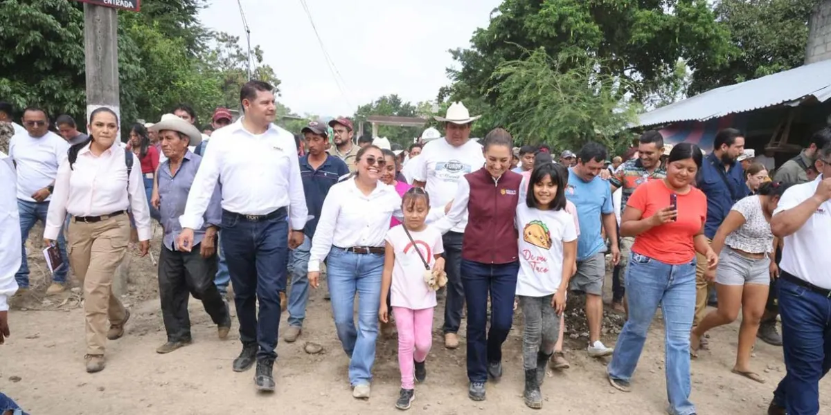 “Nada quedará sin arreglo” tras inundaciones, asegura Sheinbaum