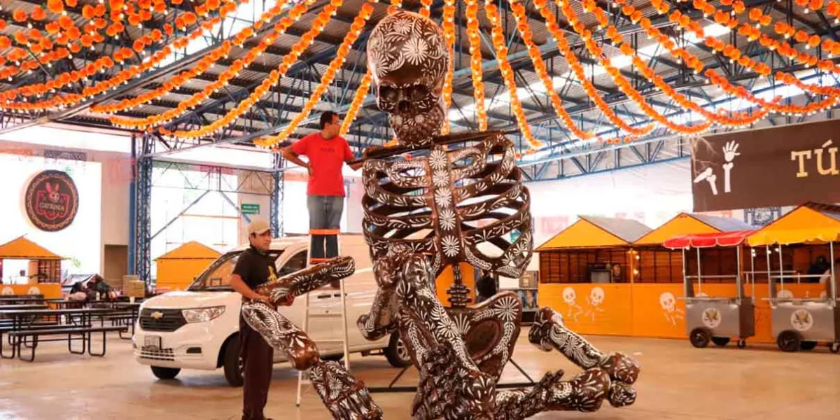 Ariadna Ayala invita a recorrer la ruta del Valle de Catrinas en Atlixco, Capital del Día de Muertos