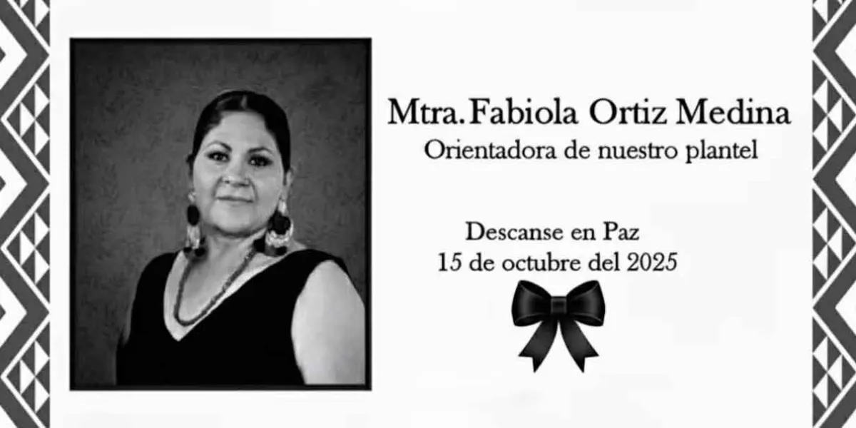 Asesinan a la maestra Fabiola Ortiz Medina afuera del Colegio de Bachilleres 6 en Oaxaca