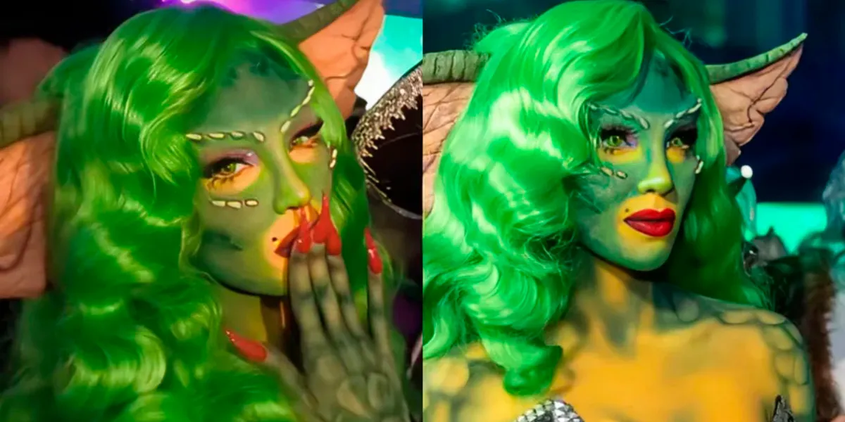 Belinda celebra su Beliween 2025 como Greta de “Gremlins” y conquista las redes sociales