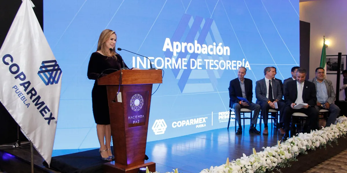 Empresarios de Puebla ratifican a Beatriz Camacho Ruiz al frente de Coparmex