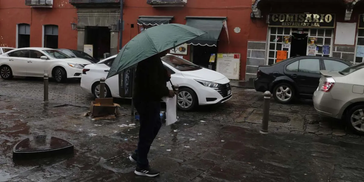 JUEVES. Conagua y SMN advierten lluvias con tormentas eléctricas en Puebla