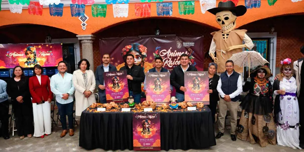 Cuautlancingo presenta “Festival Ánimas y Raíces Segunda Edición”