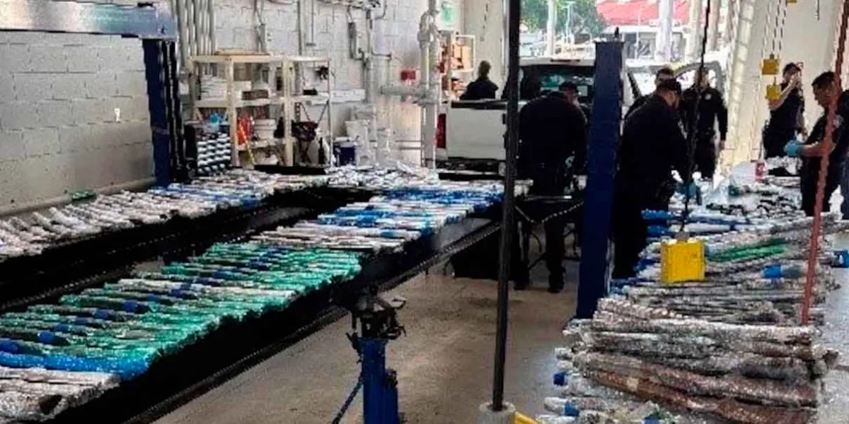 EU frena el tráfico de armas hacia México con su mayor decomiso en frontera sur