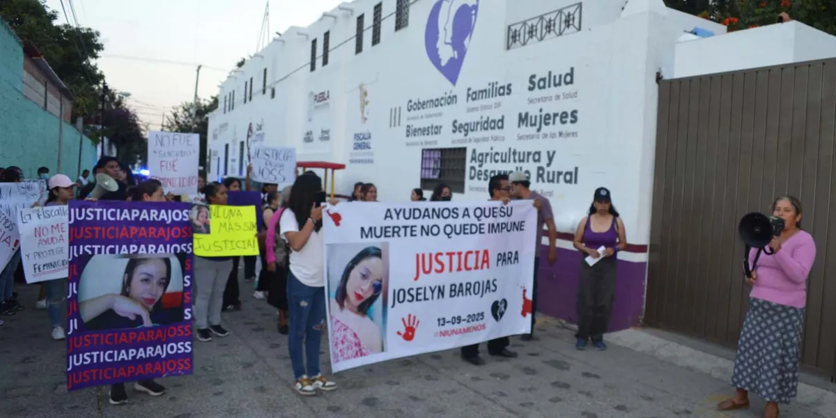 Familiares y Red Feminista exigen justicia por la muerte de Joss en Atlixco