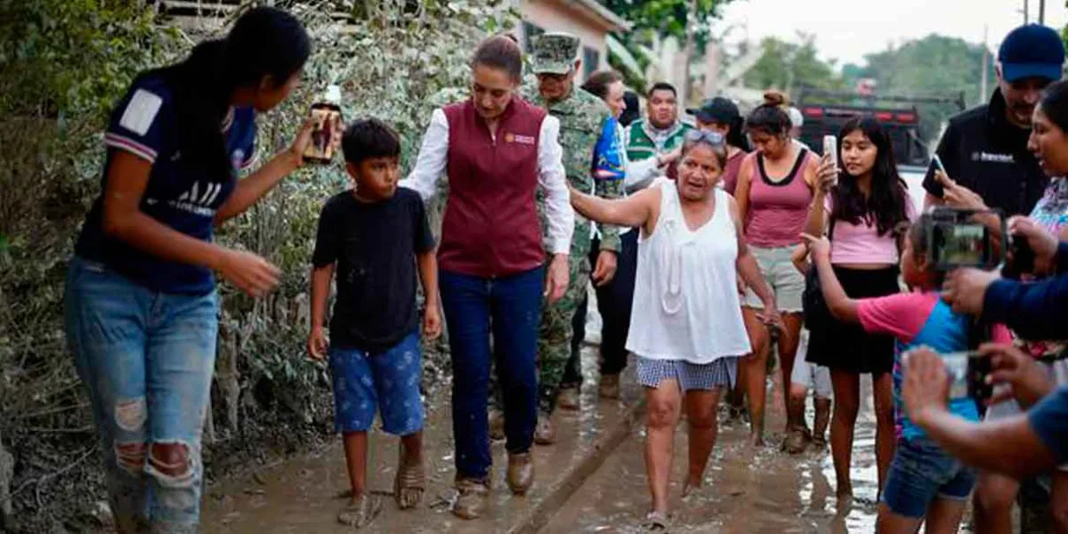Gobierno federal despliega plan nacional para atender desastres en Veracruz, Hidalgo, Puebla, Querétaro y San Luis Potosí