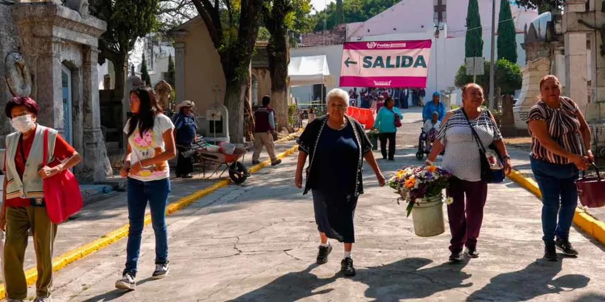 Se estima la afluencia de más de 82 mil visitantes durante el 01 y 02 de noviembre