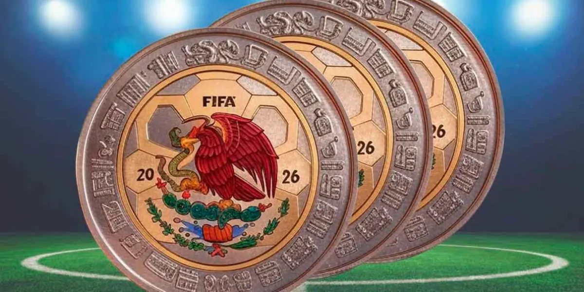 México lanzará nueve monedas conmemorativas del Mundial 2026 con diseños únicos del Banxico