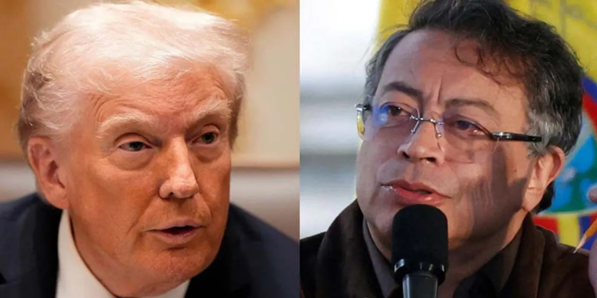 Petro llama a Trump “grosero e ignorante” tras ser acusado de proteger el narcotráfico en Colombia
