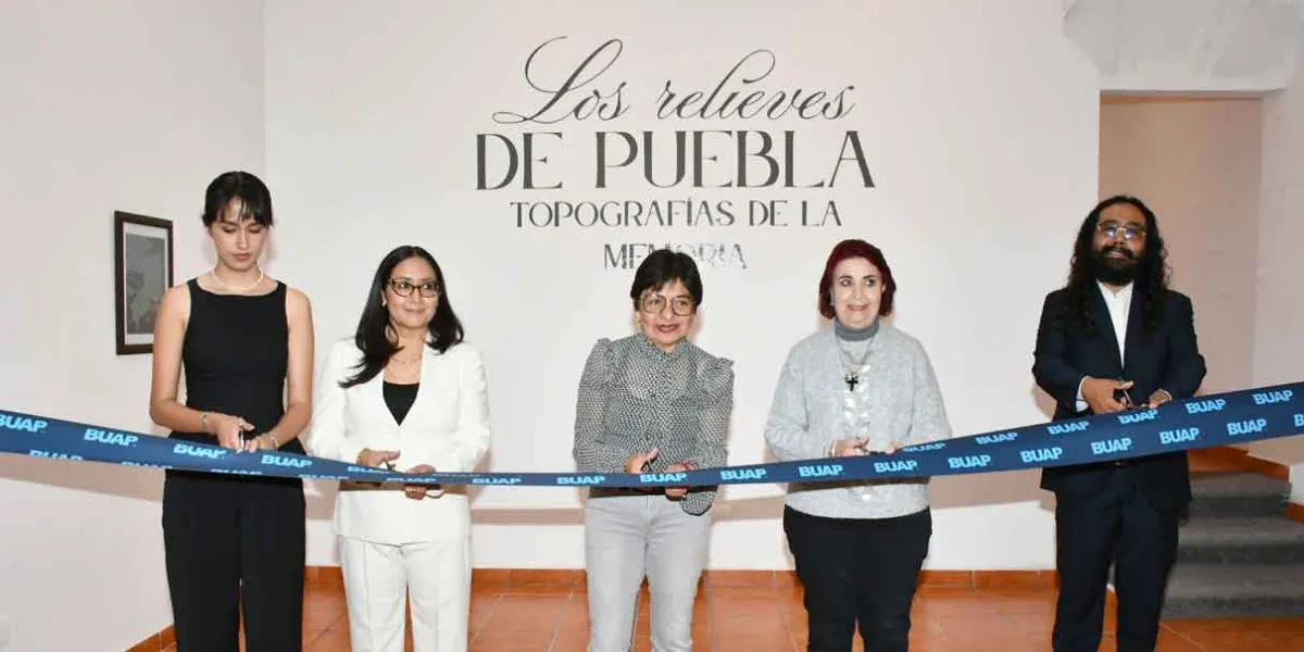 Se inaugura la exposición “Los relieves de Puebla. Topografías de la memoria”