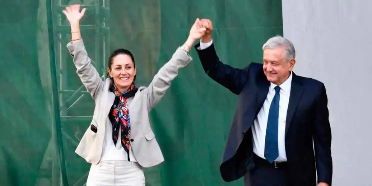 Sheinbaum y Amlo, unidos