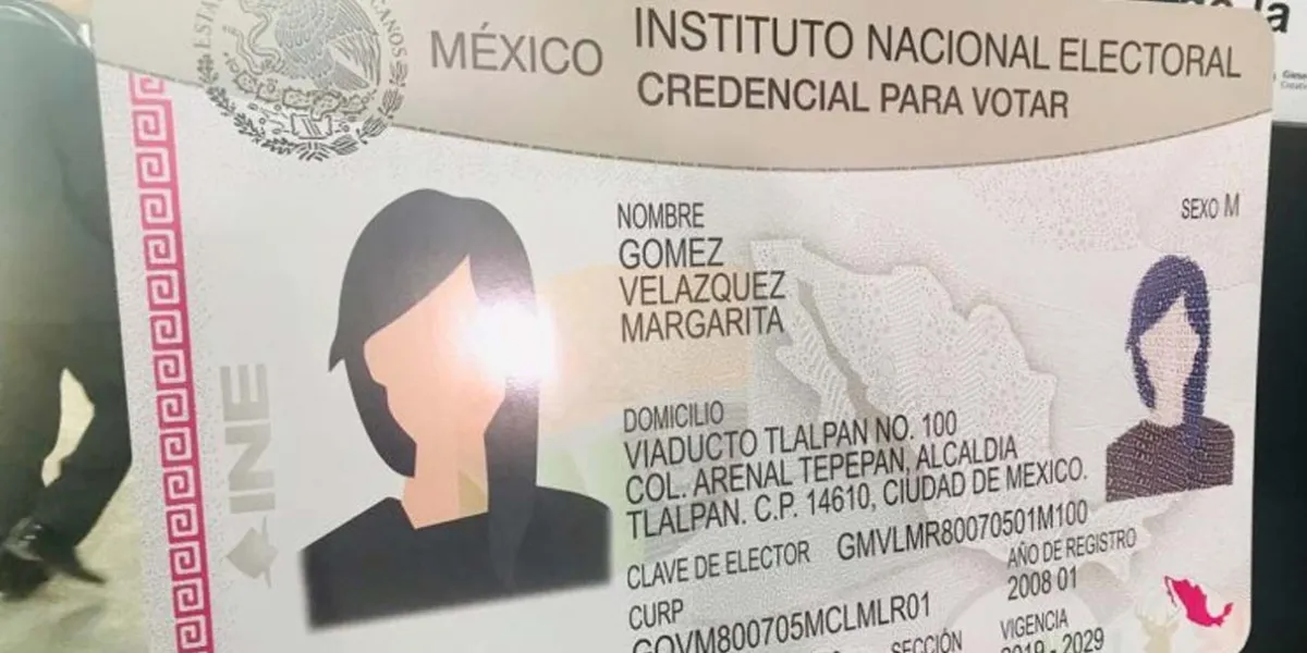 Si perdiste tu credencial del INE en la inundación, hay reimpresión emergente