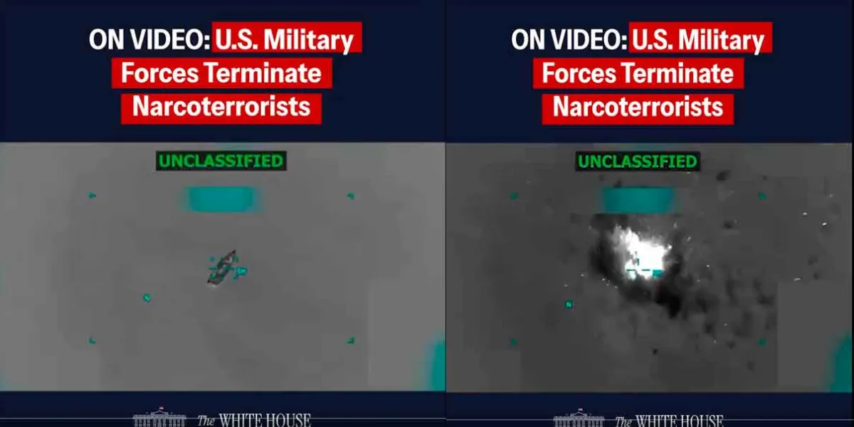 VIDEO. Trump confirma seis muertos en ataque a narcolancha cerca de Venezuela