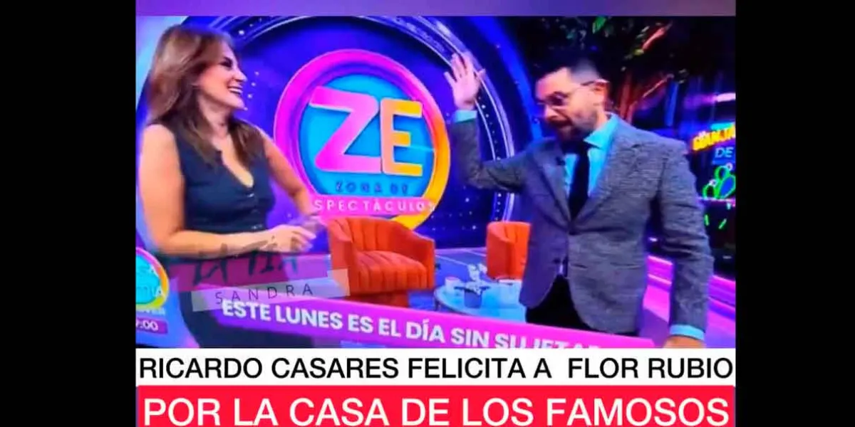 VIDEO. Ricardo Casares confunde los realities de TV Azteca y Televisa en vivo