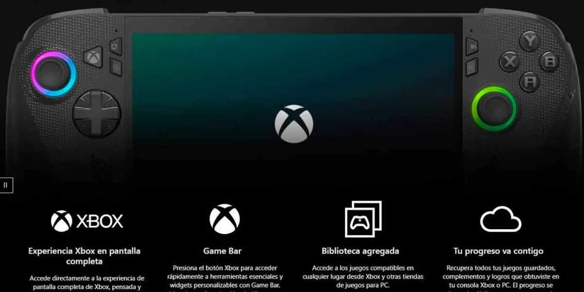 Xbox ROG Ally: la consola portátil de ASUS y Microsoft que redefine el gaming en movimiento