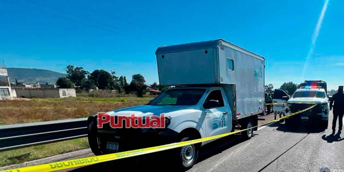 Conductor muere baleado en la autopista México–Puebla