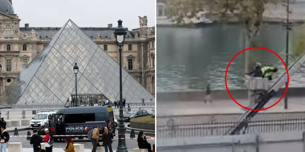  Detenidos dos sospechosos del robo de 88 millones de euros en joyas del Louvre