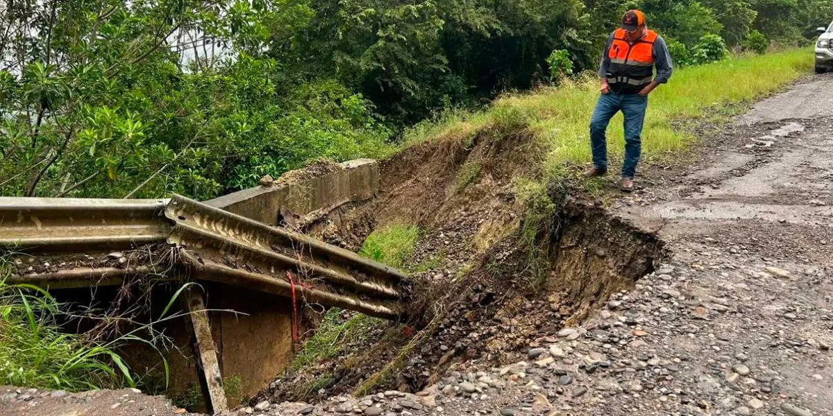 FOTOS. Inundaciones, deslaves y familias evacuadas en Francisco Z Mena