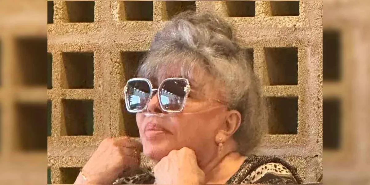 Verónica Castro aclara uso de oxígeno y enfrenta a reportera por preguntas sobre Yolanda Andrade