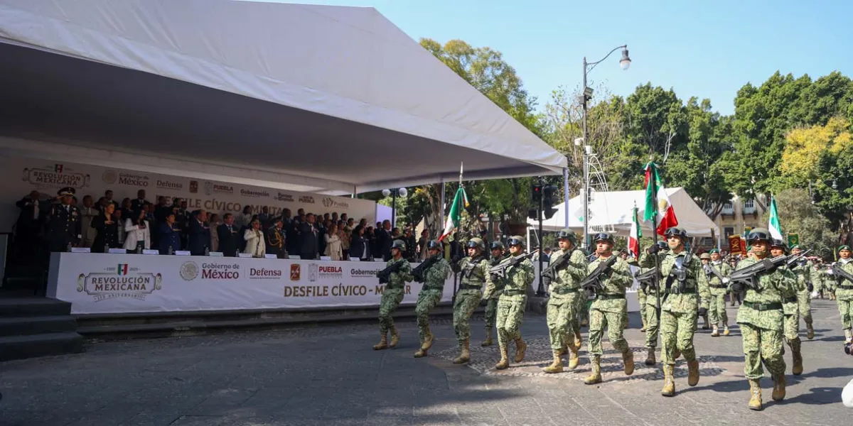Armenta encabezó conmemoración de la Revolución Mexicana; hubo saldo blanco