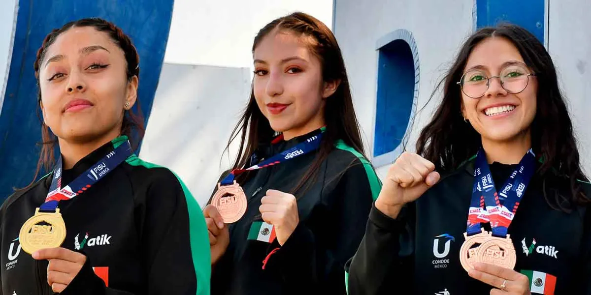 Tres medallas de bronce para la BUAP en Perú impulsan el taekwondo universitario